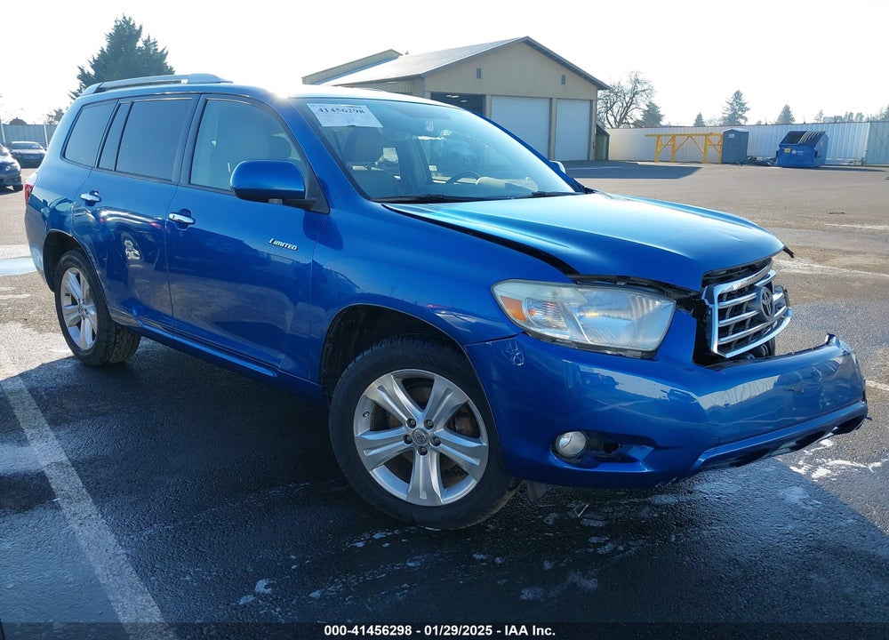 2008 TOYOTA HIGHLANDER LIMITED VIN: JTEES42A582080727