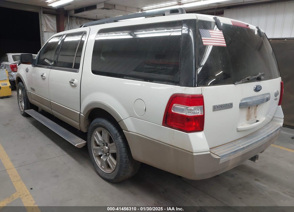 2008 FORD EXPEDITION EL KING RANCH VIN: 1FMFK18538LA60838