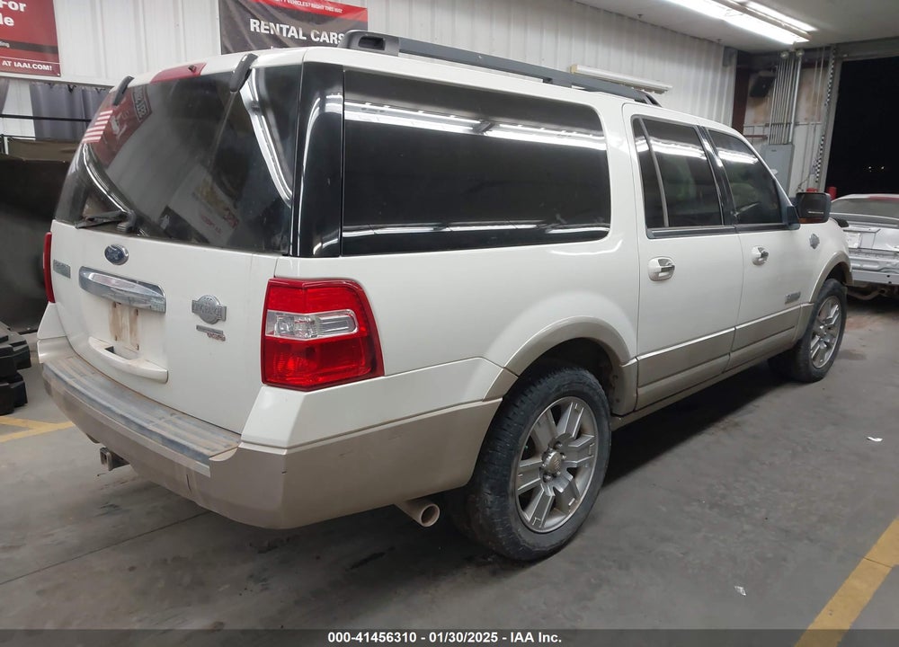 2008 FORD EXPEDITION EL KING RANCH VIN: 1FMFK18538LA60838