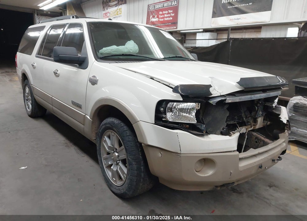 2008 FORD EXPEDITION EL KING RANCH VIN: 1FMFK18538LA60838