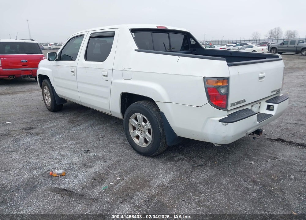 2008 HONDA RIDGELINE RTS VIN: 2HJYK16408H519257