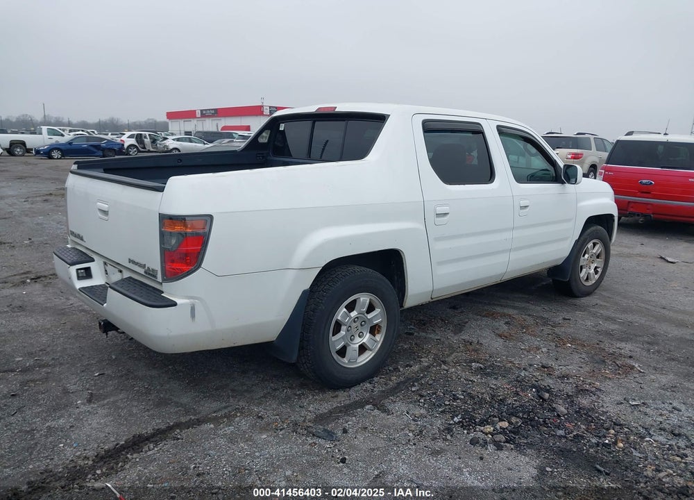 2008 HONDA RIDGELINE RTS VIN: 2HJYK16408H519257