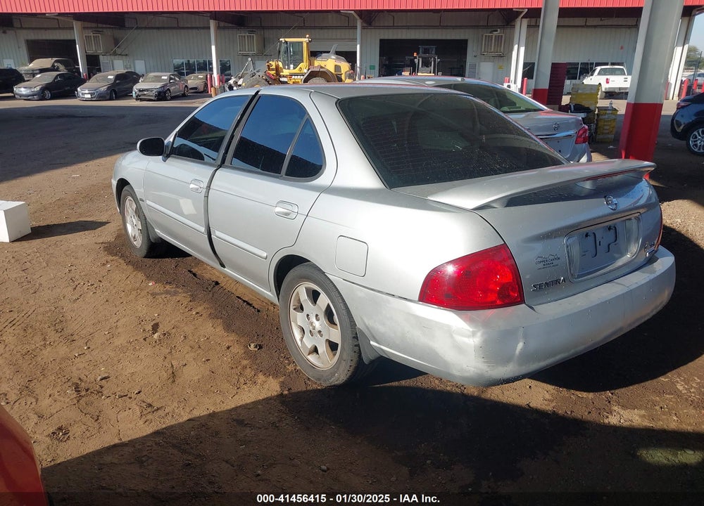 2006 NISSAN SENTRA VIN: 3N1CB51D16L598054