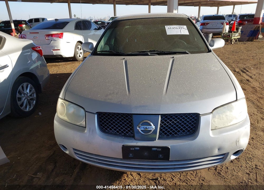 2006 NISSAN SENTRA VIN: 3N1CB51D16L598054