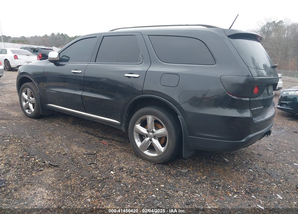 2012 DODGE DURANGO VIN: 1C4RDHEG5CC260204