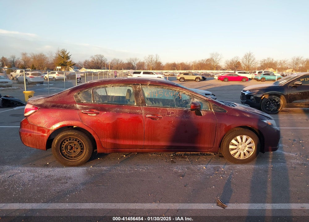 2014 HONDA CIVIC VIN: 19XFB2F51EE053131