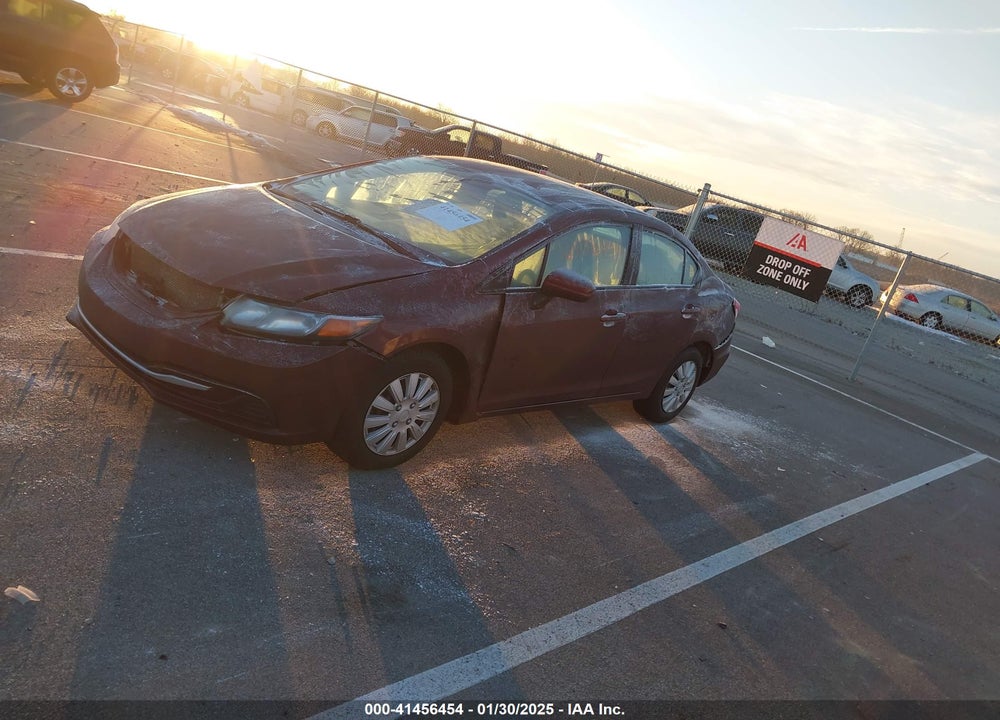 2014 HONDA CIVIC VIN: 19XFB2F51EE053131