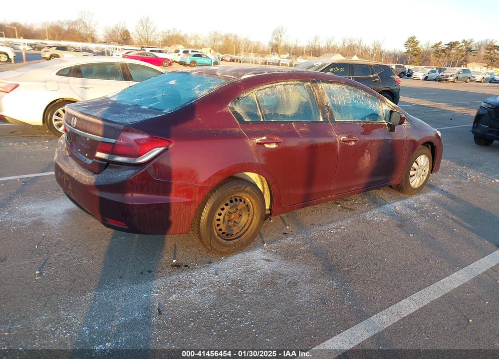 2014 HONDA CIVIC VIN: 19XFB2F51EE053131