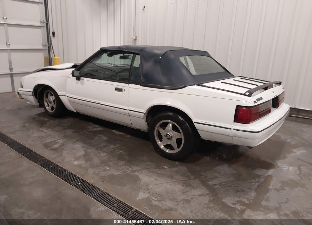 1989 FORD MUSTANG LX VIN: 1FABP44A6KF244353