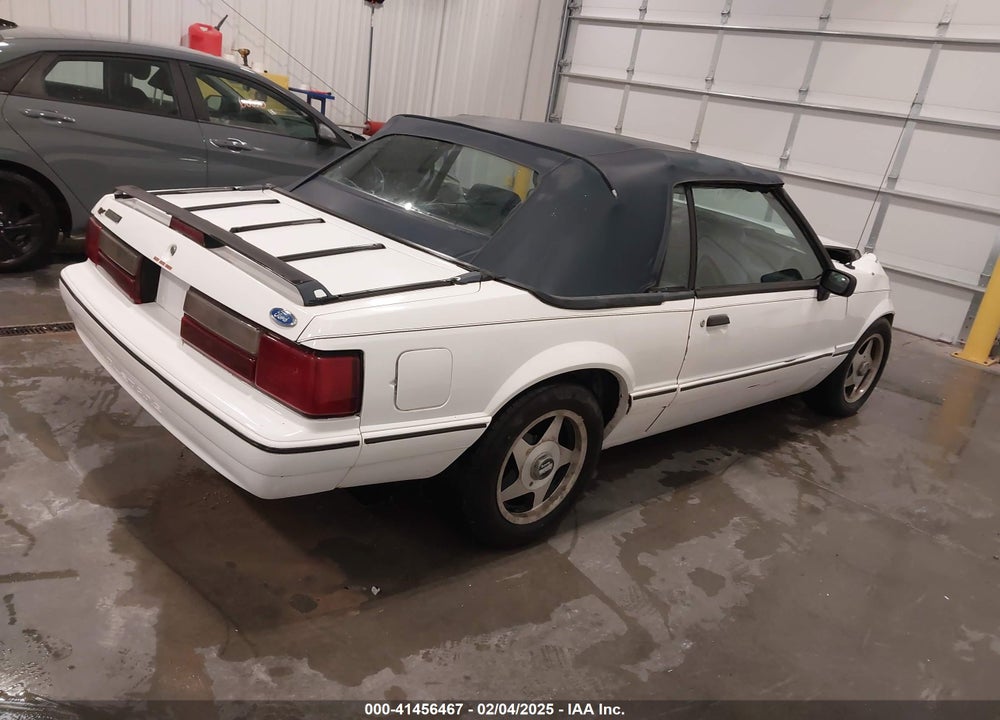1989 FORD MUSTANG LX VIN: 1FABP44A6KF244353