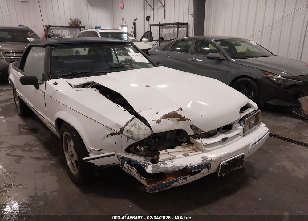 1989 FORD MUSTANG LX VIN: 1FABP44A6KF244353