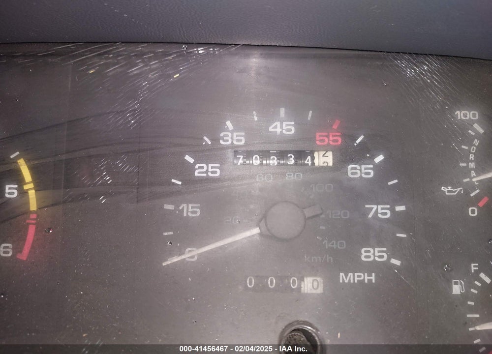 1989 FORD MUSTANG LX VIN: 1FABP44A6KF244353