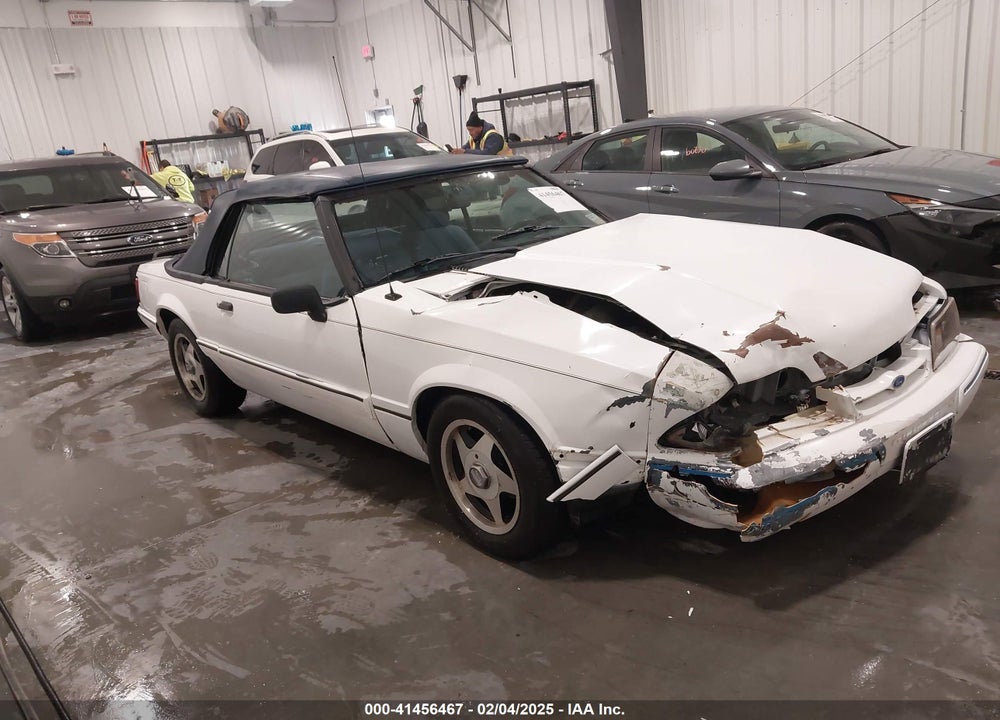 1989 FORD MUSTANG LX VIN: 1FABP44A6KF244353