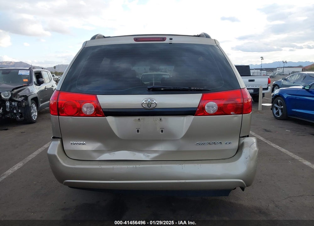 2007 TOYOTA SIENNA CE VIN: 5TDZK23C67S097456