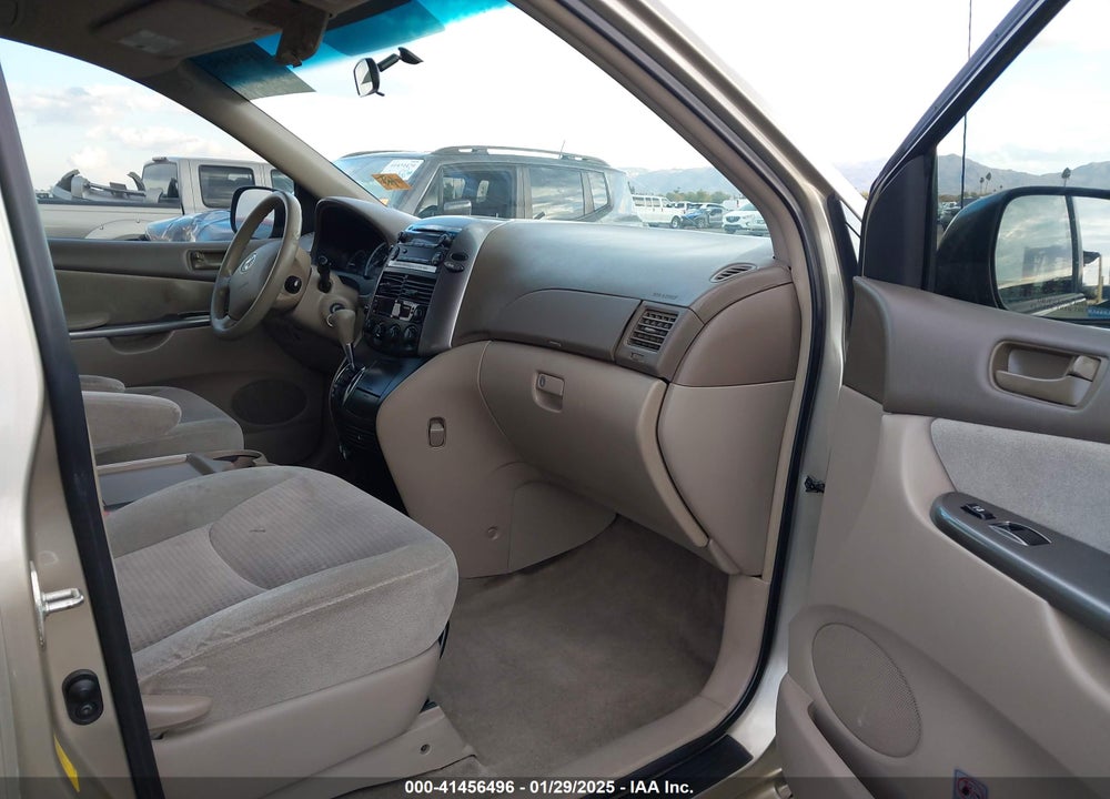 2007 TOYOTA SIENNA CE VIN: 5TDZK23C67S097456