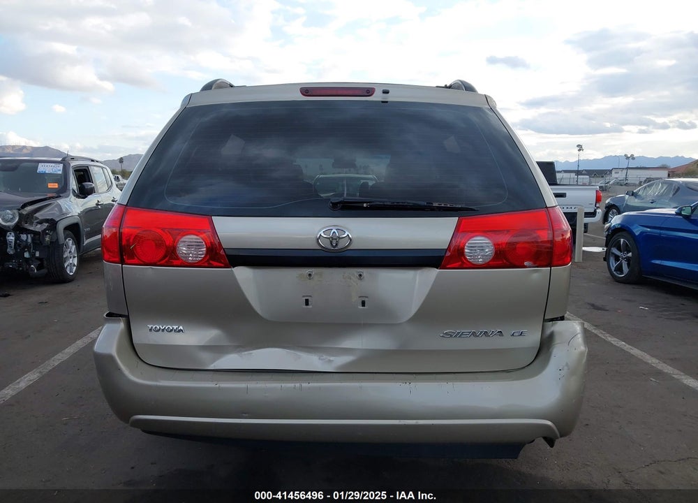 2007 TOYOTA SIENNA CE VIN: 5TDZK23C67S097456