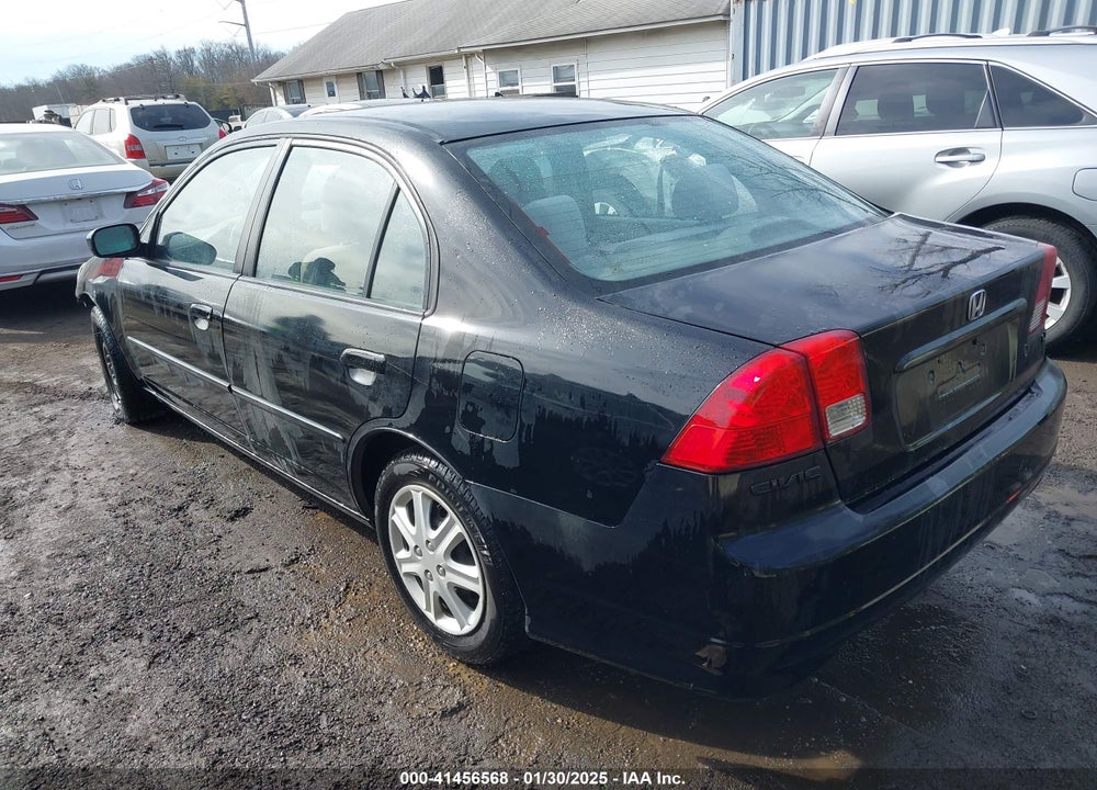 2005 HONDA CIVIC LX VIN: 2HGES16595H566803