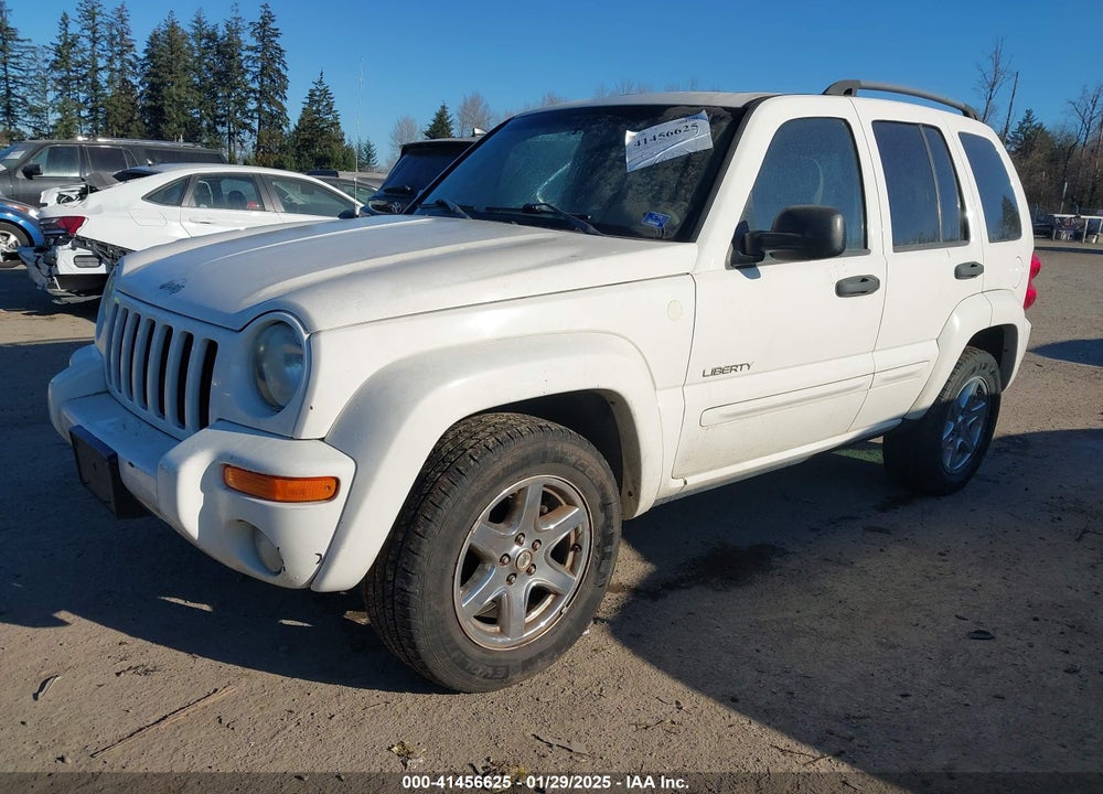 2004 JEEP LIBERTY LIMITED EDITION VIN: 1J8GL58K34W214825