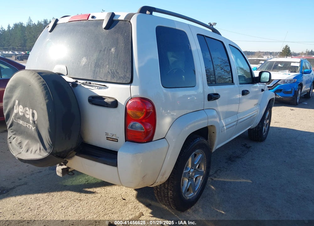 2004 JEEP LIBERTY LIMITED EDITION VIN: 1J8GL58K34W214825