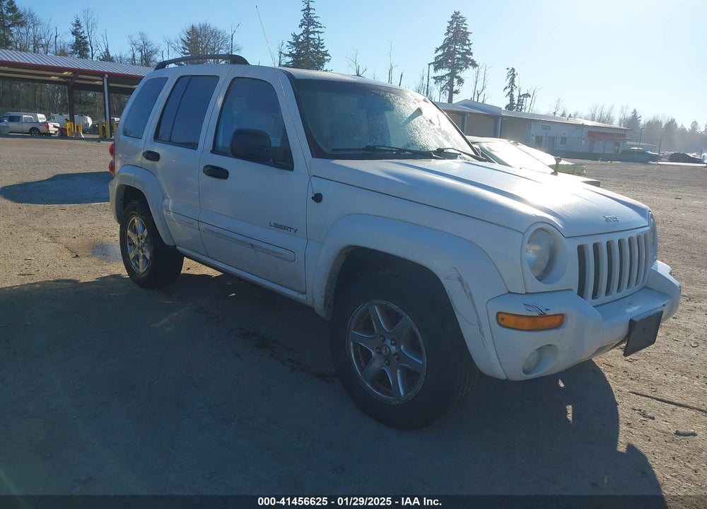 2004 JEEP LIBERTY LIMITED EDITION VIN: 1J8GL58K34W214825