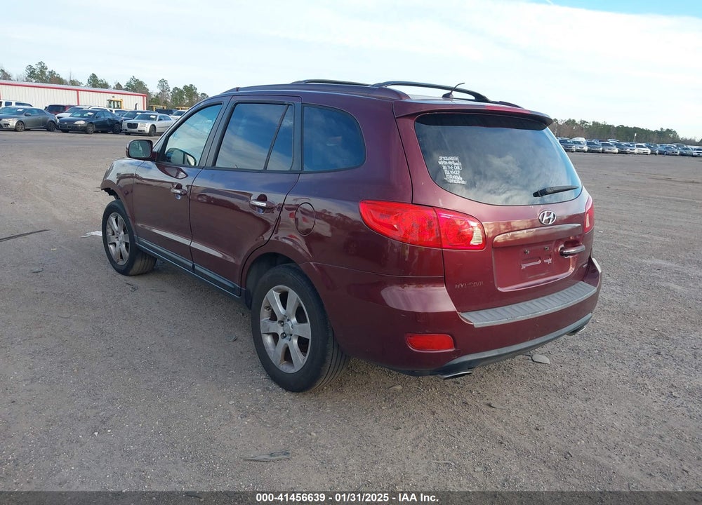 2007 HYUNDAI SANTA FE LIMITED/SE VIN: 5NMSH13E87H043171