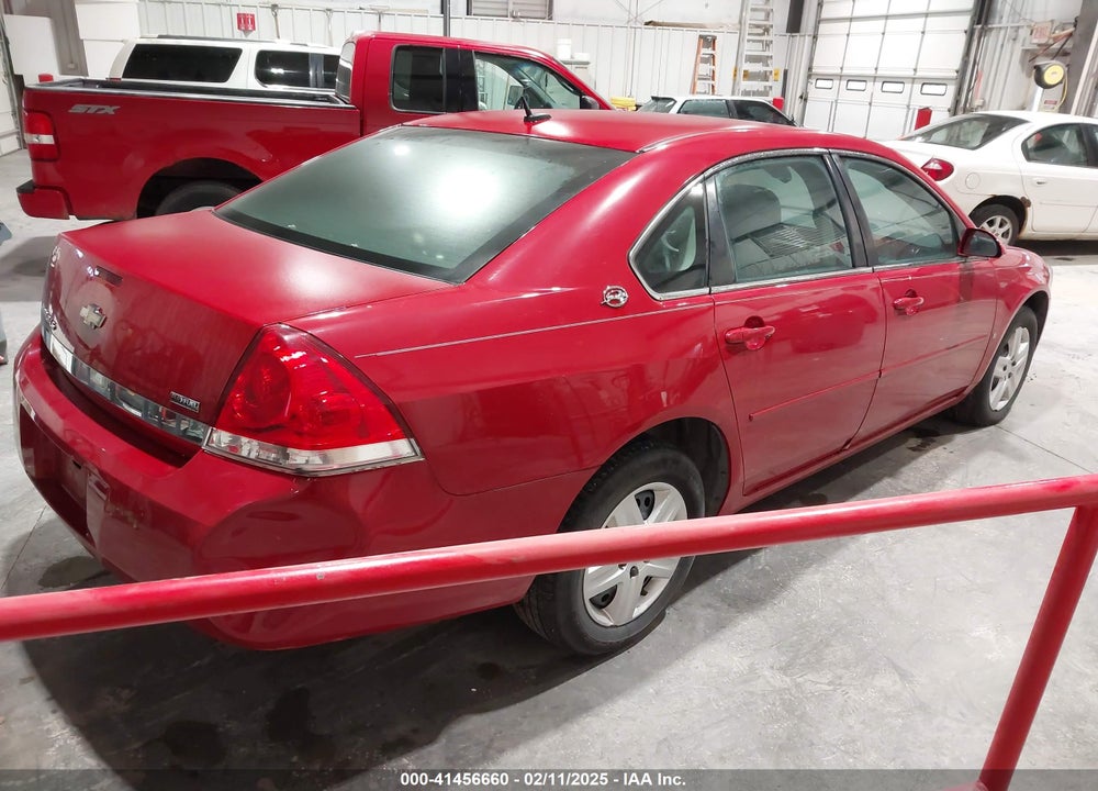 2008 CHEVROLET IMPALA VIN: 2G1WB58K389244789