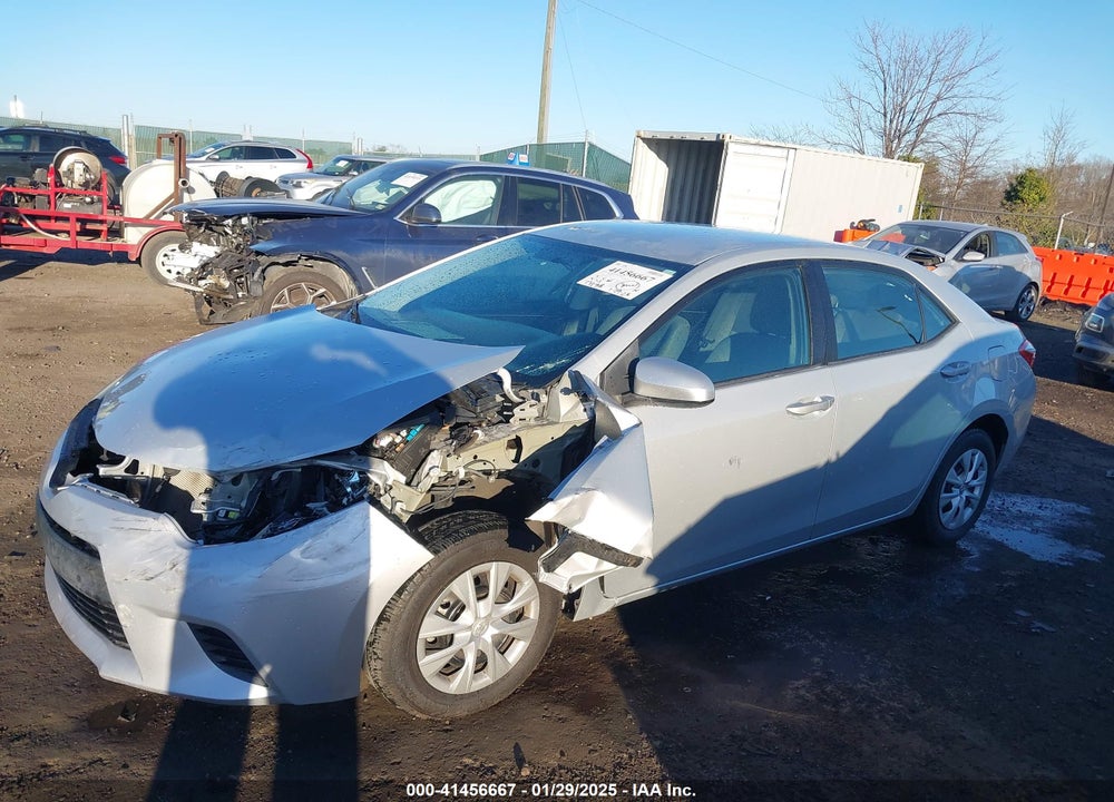2015 TOYOTA COROLLA L VIN: 2T1BURHE5FC331656