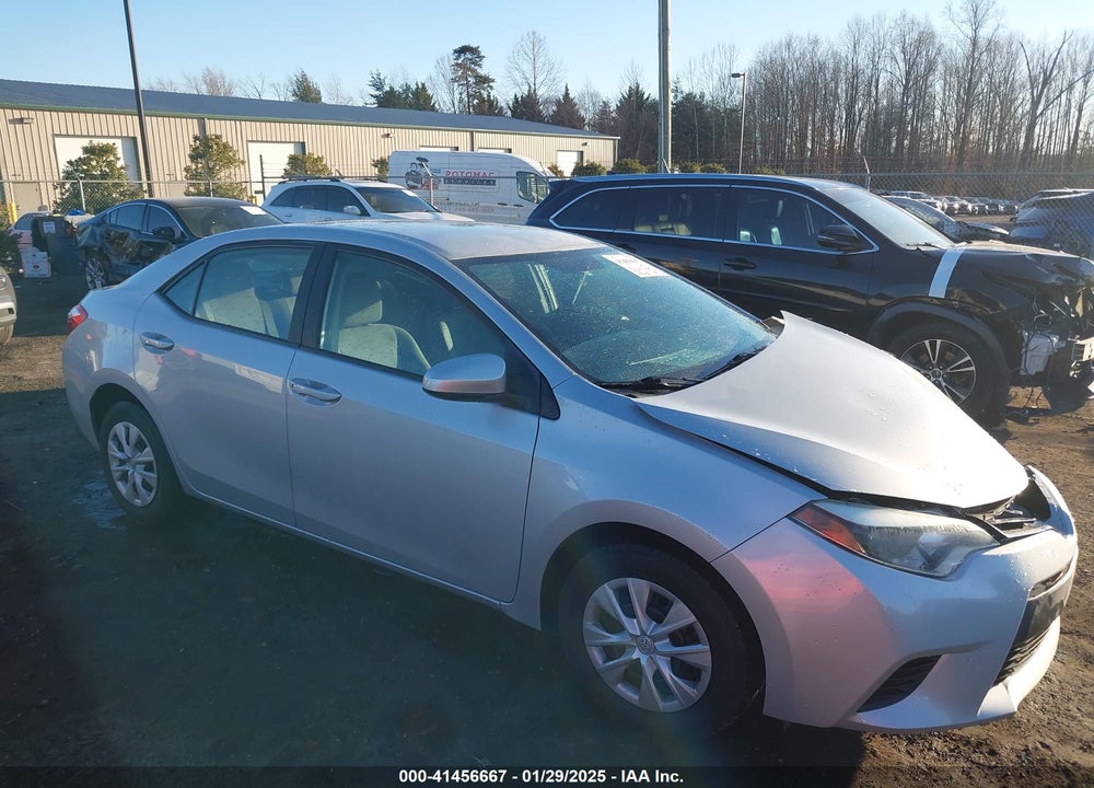 2015 TOYOTA COROLLA L VIN: 2T1BURHE5FC331656