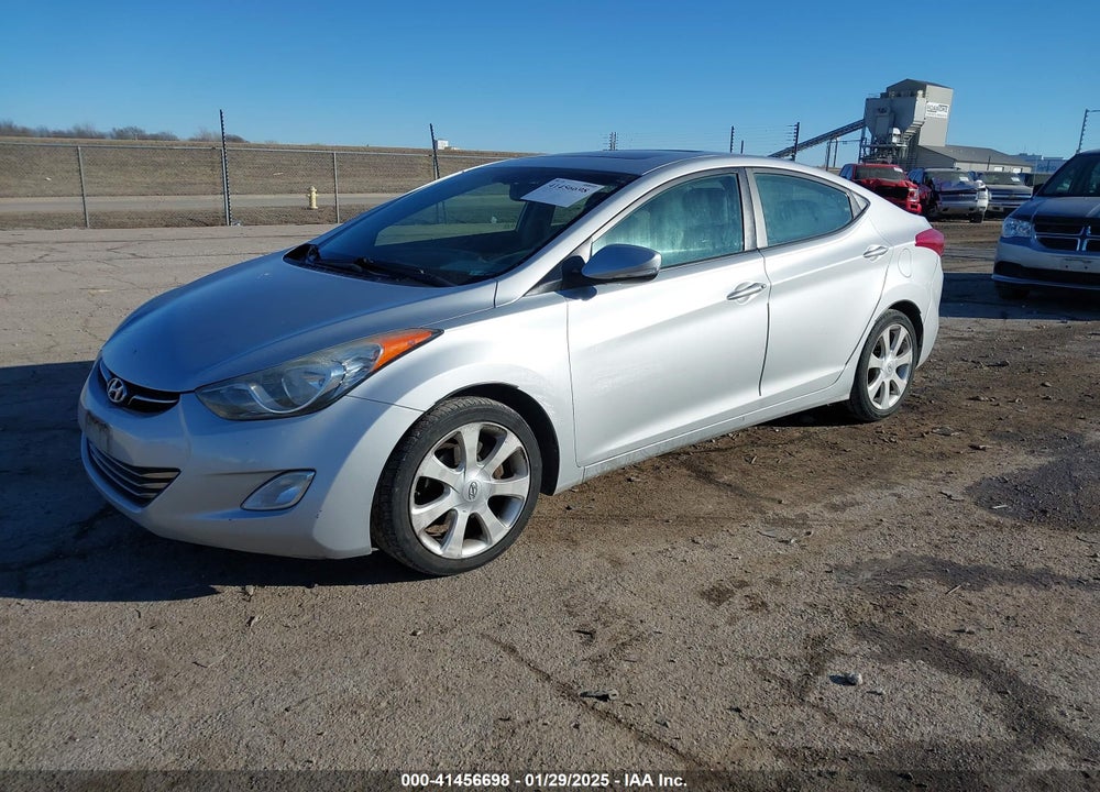 2012 HYUNDAI ELANTRA VIN: 5NPDH4AE9CH148666
