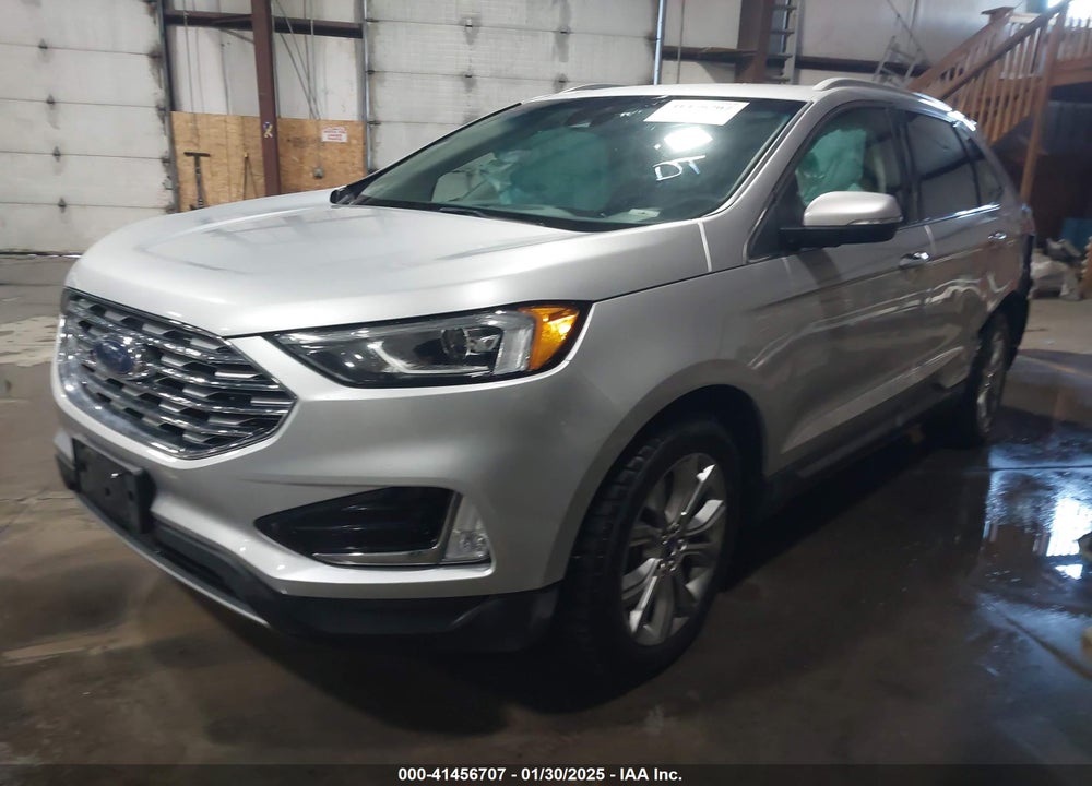 2019 FORD EDGE TITANIUM VIN: 2FMPK4K94KBB22496