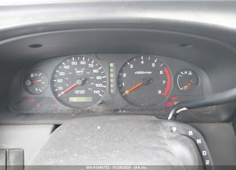 2000 NISSAN FRONTIER XE VIN: 1N6DD26S9YC384958
