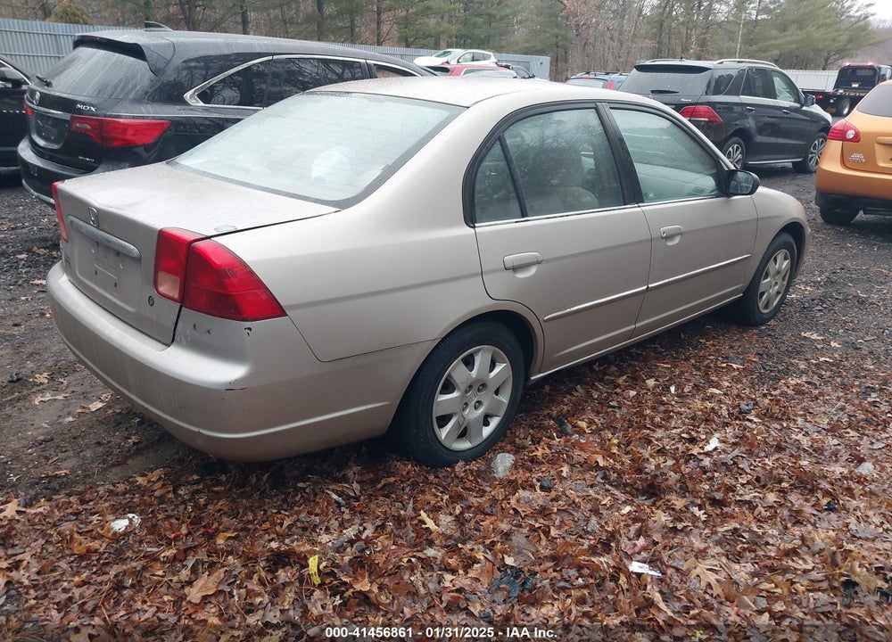 2002 HONDA CIVIC EX VIN: 2HGES26782H532273