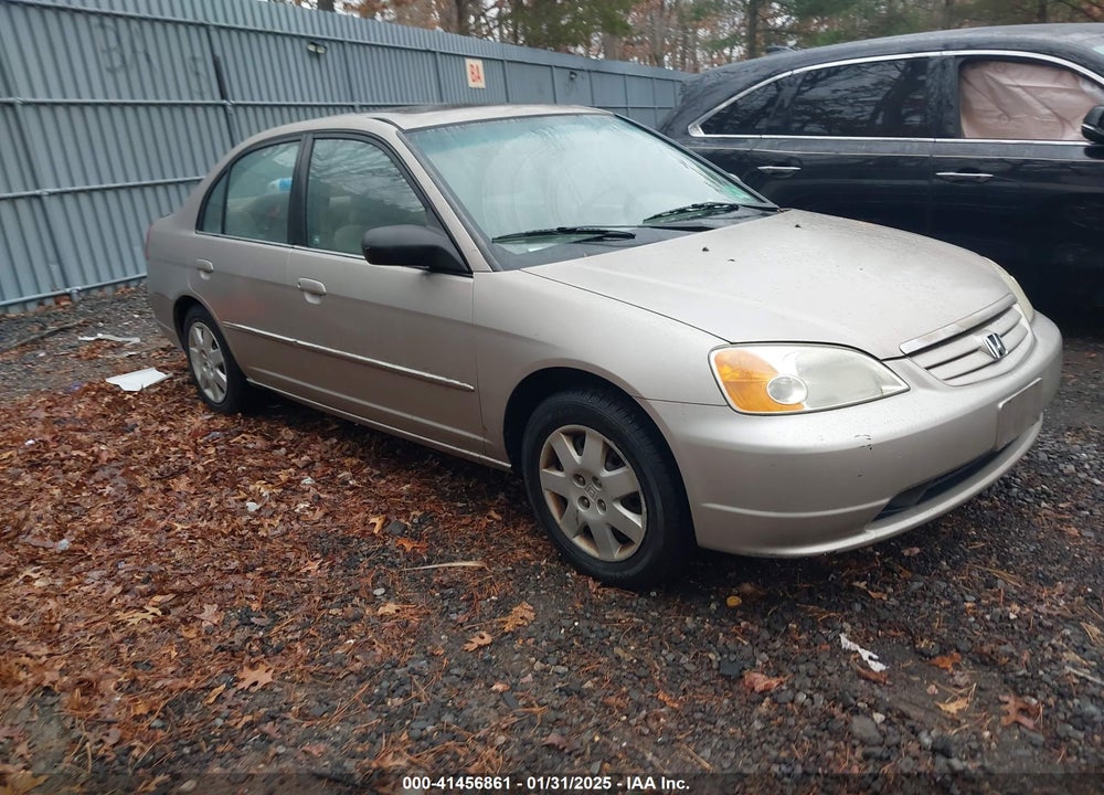2002 HONDA CIVIC EX VIN: 2HGES26782H532273