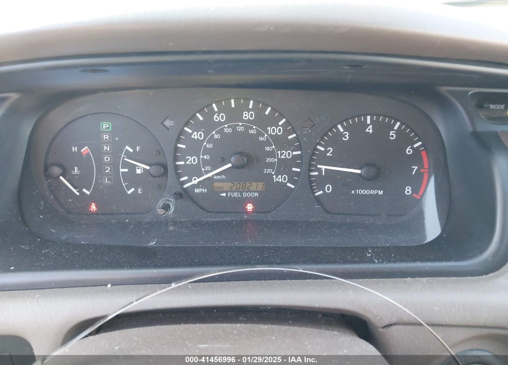 2001 TOYOTA CAMRY LE V6 VIN: 4T1BF22K11U117660