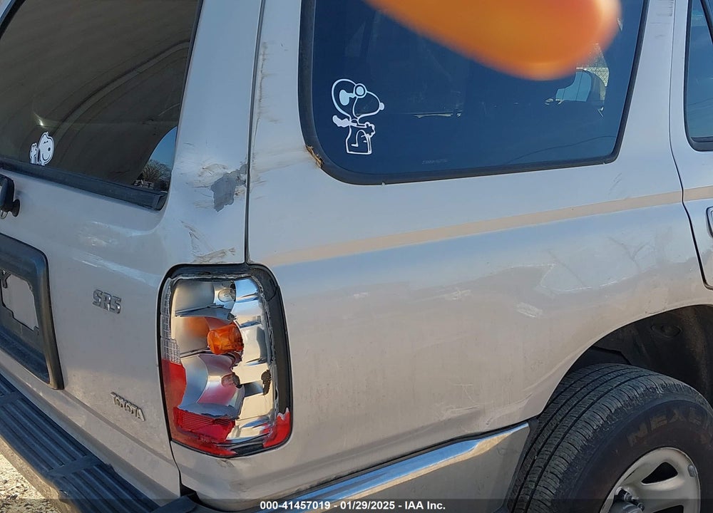2000 TOYOTA 4RUNNER SR5 V6 VIN: JT3GN86R1Y0167388