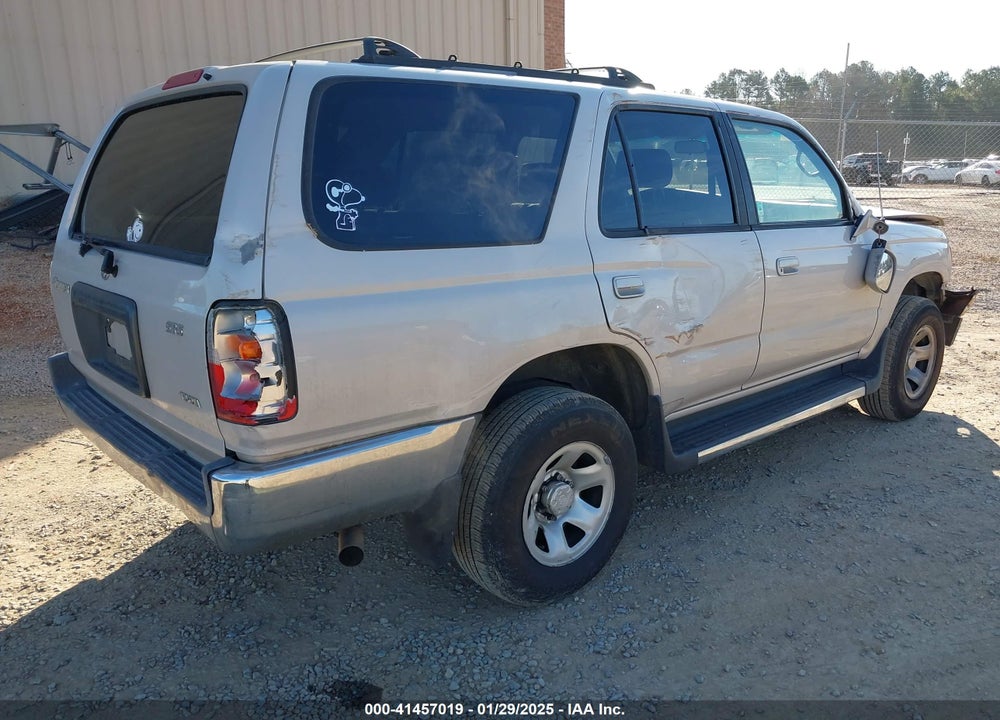 2000 TOYOTA 4RUNNER SR5 V6 VIN: JT3GN86R1Y0167388