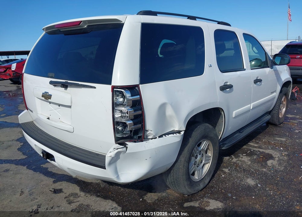 2007 CHEVROLET TAHOE LS VIN: 1GNFC13C57R315418