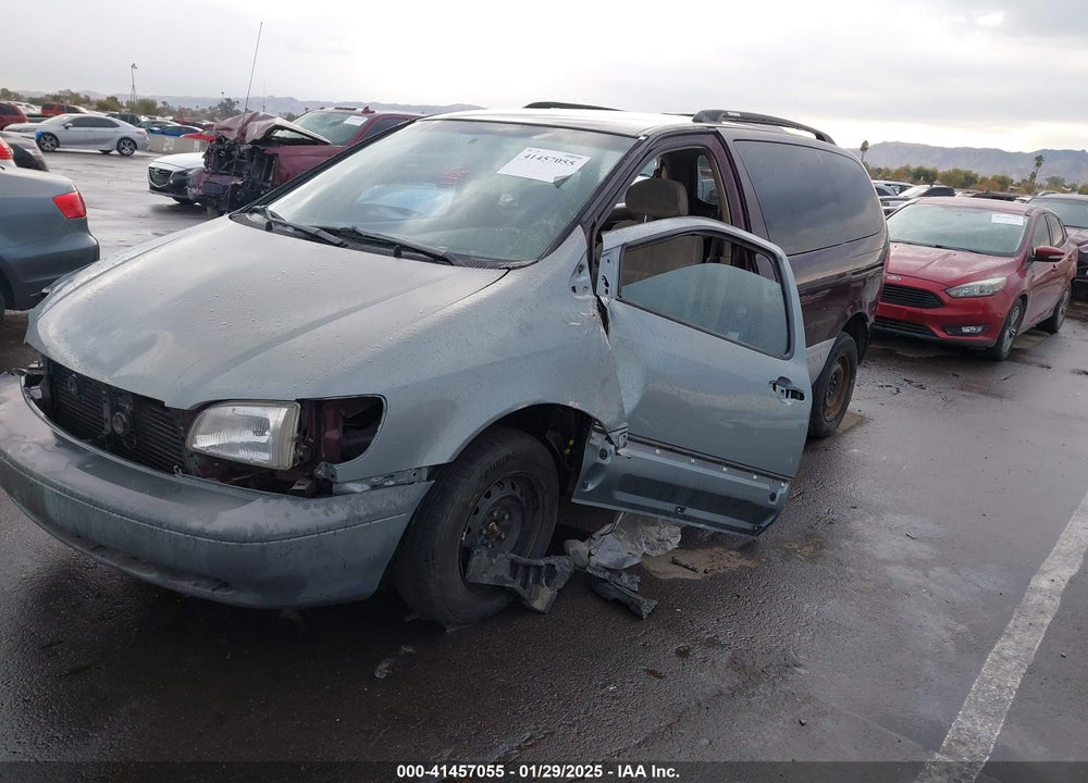 2000 TOYOTA SIENNA LE VIN: 4T3ZF13C9YU191748
