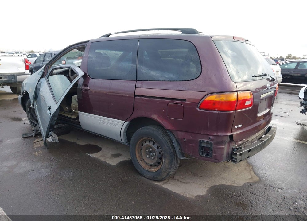 2000 TOYOTA SIENNA LE VIN: 4T3ZF13C9YU191748
