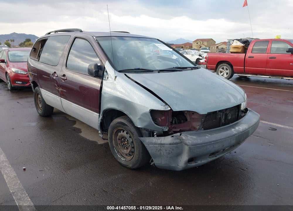 2000 TOYOTA SIENNA LE VIN: 4T3ZF13C9YU191748