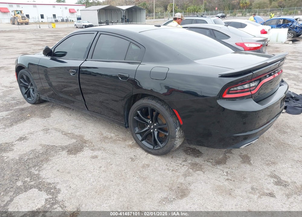 2018 DODGE CHARGER SXT RWD VIN: 2C3CDXBG1JH206482