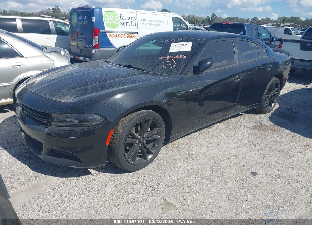 2018 DODGE CHARGER SXT RWD VIN: 2C3CDXBG1JH206482