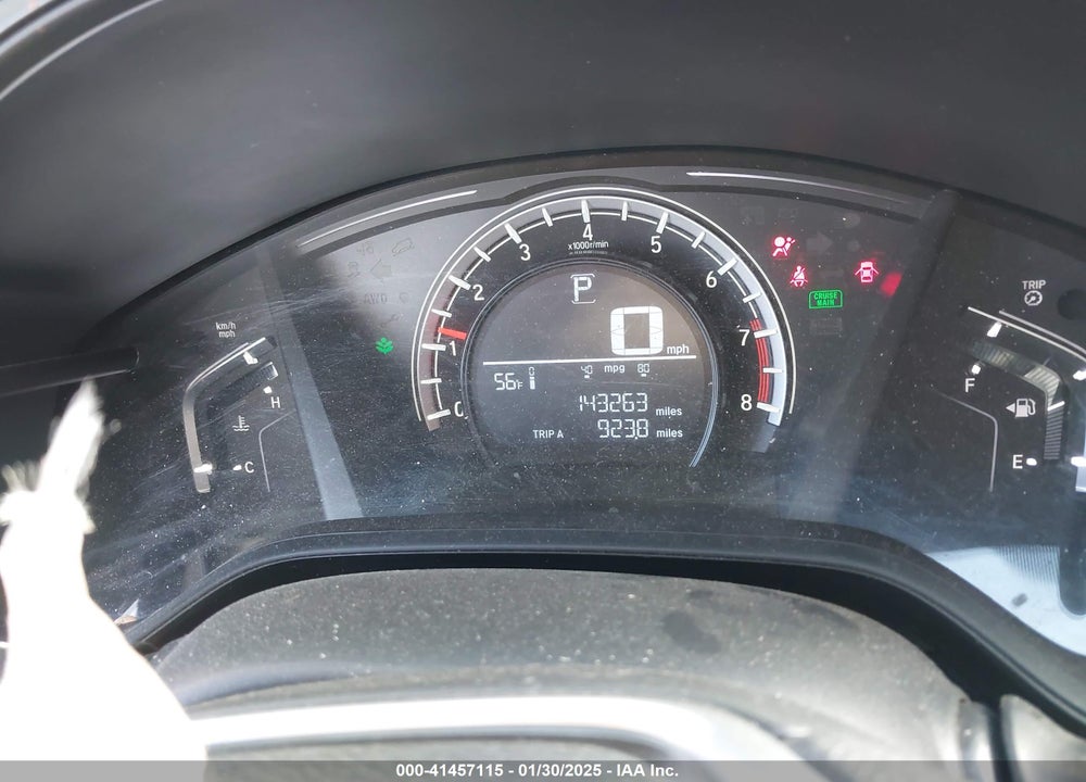 2017 HONDA CR-V LX VIN: 2HKRW5H3XHH401068