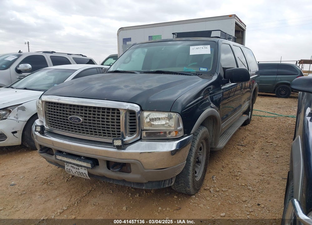 2000 FORD EXCURSION LIMITED VIN: 1FMNU42S4YED24286