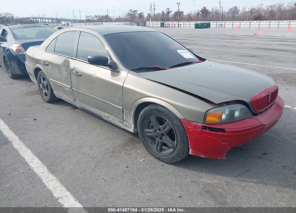 2001 LINCOLN LS V6 AUTO/V6 MANUAL VIN: 1LNHM86S41Y642184