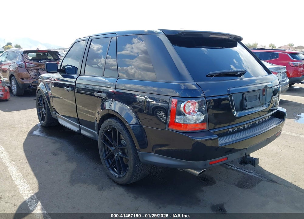 2011 LAND ROVER RANGE ROVER SPORT SUPERCHARGED VIN: SALSH2E43BA708919