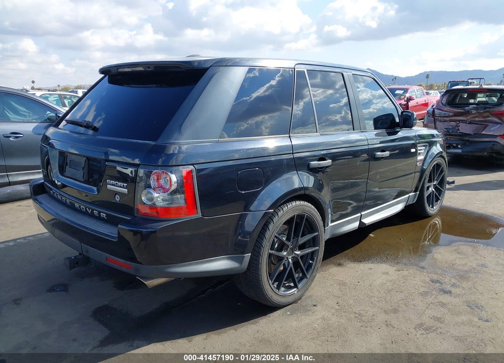 2011 LAND ROVER RANGE ROVER SPORT SUPERCHARGED VIN: SALSH2E43BA708919