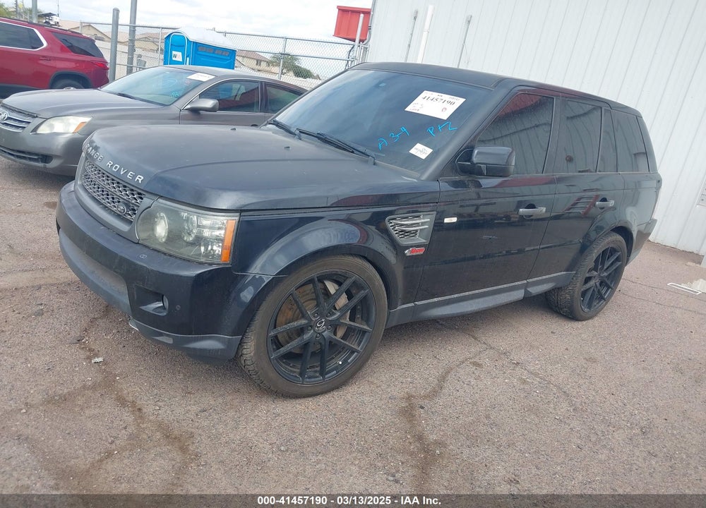 2011 LAND ROVER RANGE ROVER SPORT SUPERCHARGED VIN: SALSH2E43BA708919