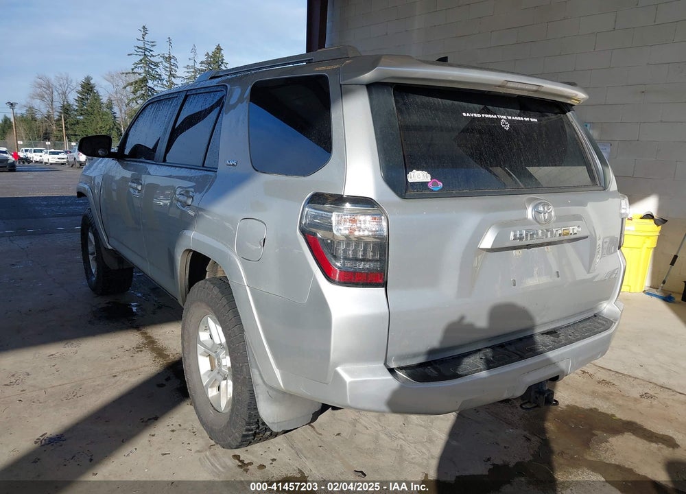 2016 TOYOTA 4RUNNER VIN: JTEBU5JR6G5388982