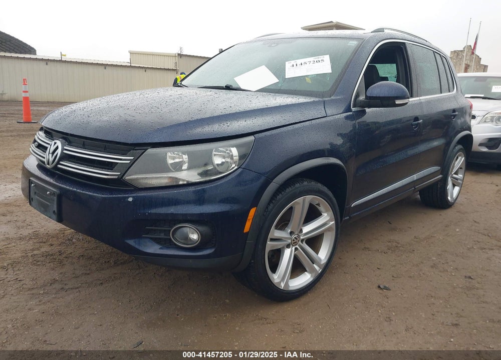 2016 VOLKSWAGEN TIGUAN R-LINE VIN: WVGAV7AX2GW036169